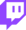 Twitch - Glitch - Logo - Purple - 26x30px