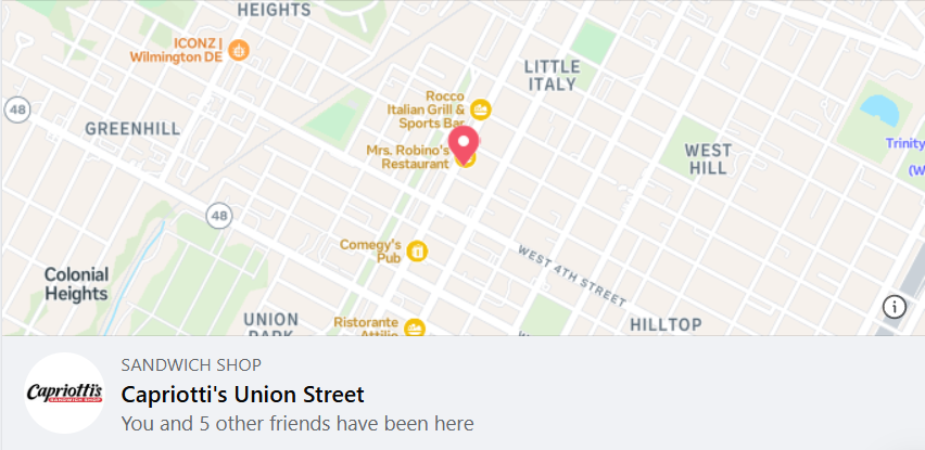 Capriottis - Union Street