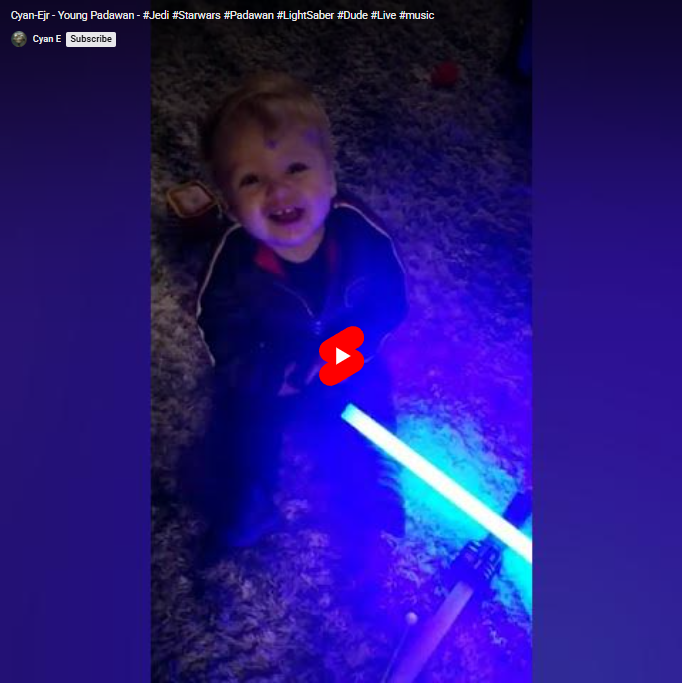 Cyan-Ejr - Young Padawan