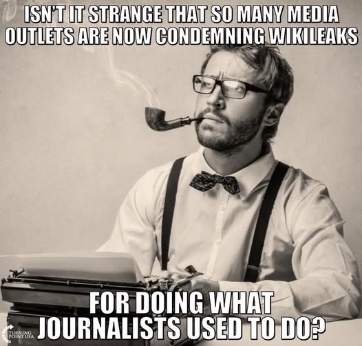 Isnt It Strange WikiLeaks