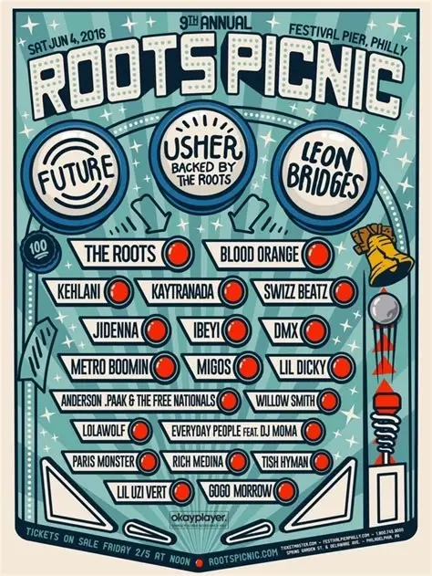 Roots Picnic - 2016 - Festival Poster