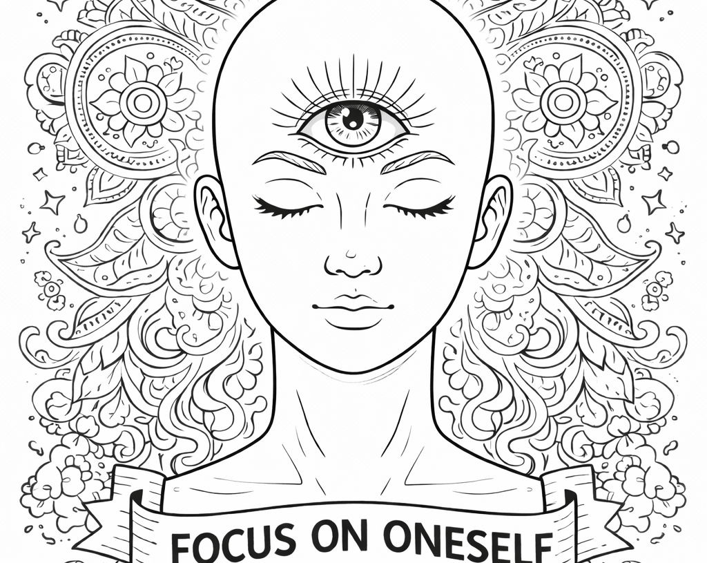Coloring Page - Focus on Oneself