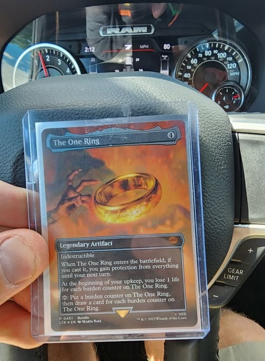 Cyan-E - MTG - The One Ring
