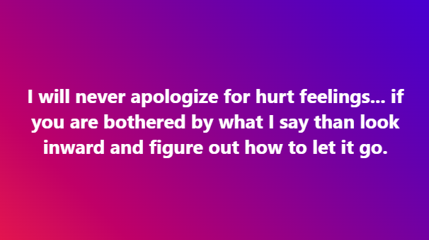 Cyan-E - Never Apologize For Speaking Truth