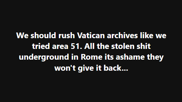 Cyan-E - Rush the Vatican