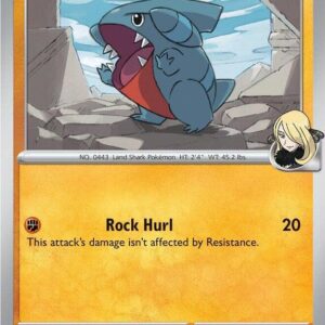 Cynthia's Gible - 109 (Poké Ball Pattern) - Ascended Heroes - ASC